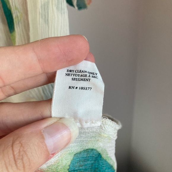 Ulla Johnson Marilyn Ruffle Sleeve Silk Chiffon Blouse 8 - Picture 6 of 9